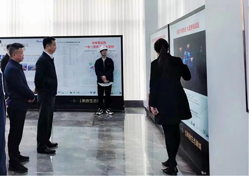 南昌市委常委、副市長(cháng)肖云一行調研城投科創(chuàng  )生態(tài)新城項目